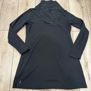 Lole large sweatshirt dress, black